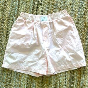 Anine Bing boxer style shorts 🩷🤍NWOT